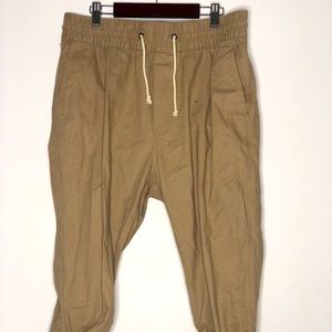 Kaki Drawstring Pants